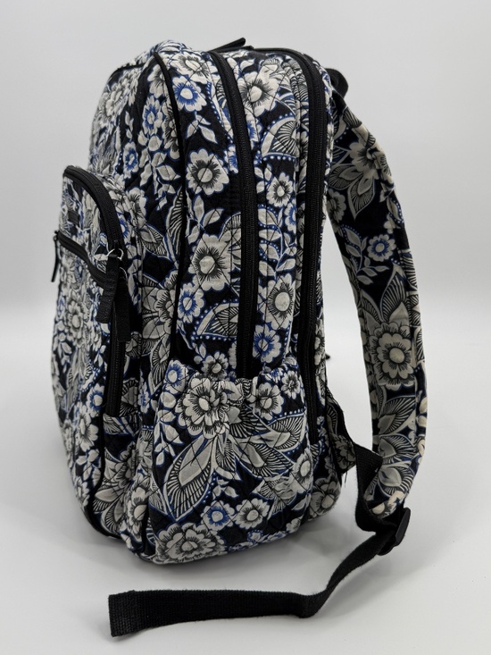 Vera Bradley Midnight Blues Campus Backpack & Crossbody Wallet School Set 2pc main image 8